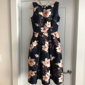 Floral midi dress